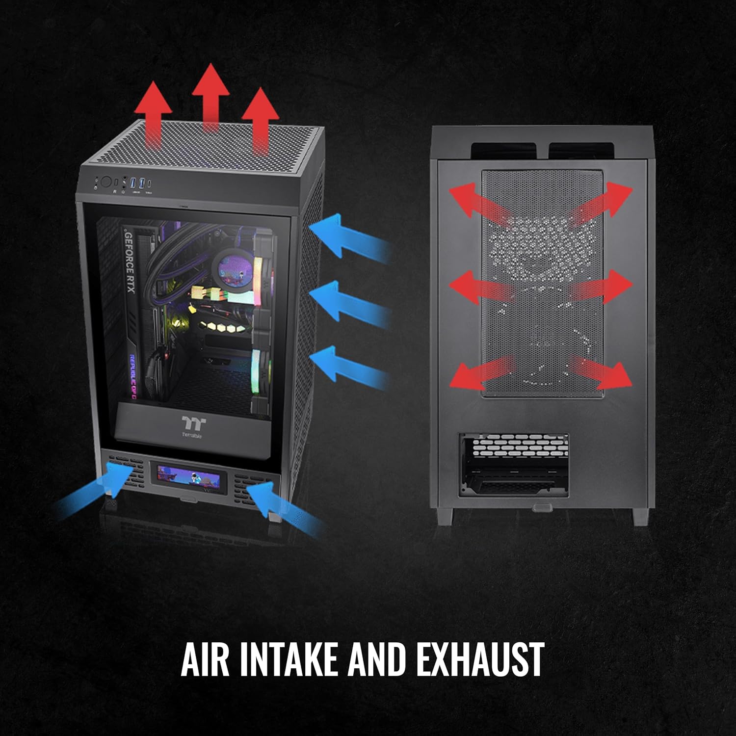 Thermaltake Tower 200 - Case Mini-ITX, Nero - immagine 4