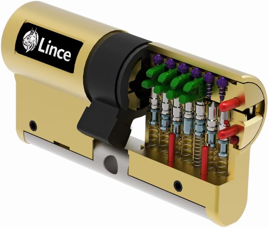 Lince C7 Cilindro Alta Sicurezza L40+40 - immagine 3