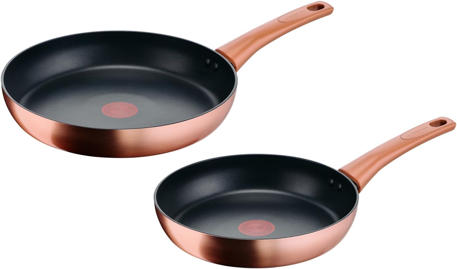 Lagostina Rosé - Set 2 Padelle Antiaderenti Ø 24/28 cm - immagine 1