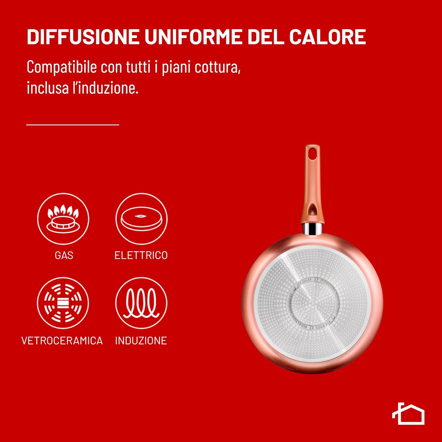 Lagostina Rosé - Set 2 Padelle Antiaderenti Ø 24/28 cm - immagine 6