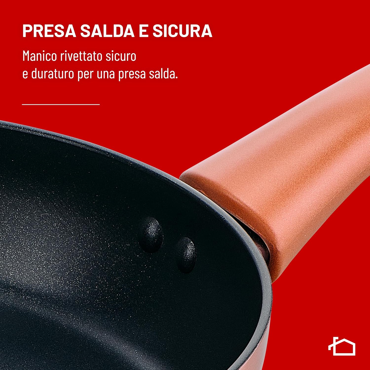 Lagostina Rosé - Set 2 Padelle Antiaderenti Ø 24/28 cm - immagine 8