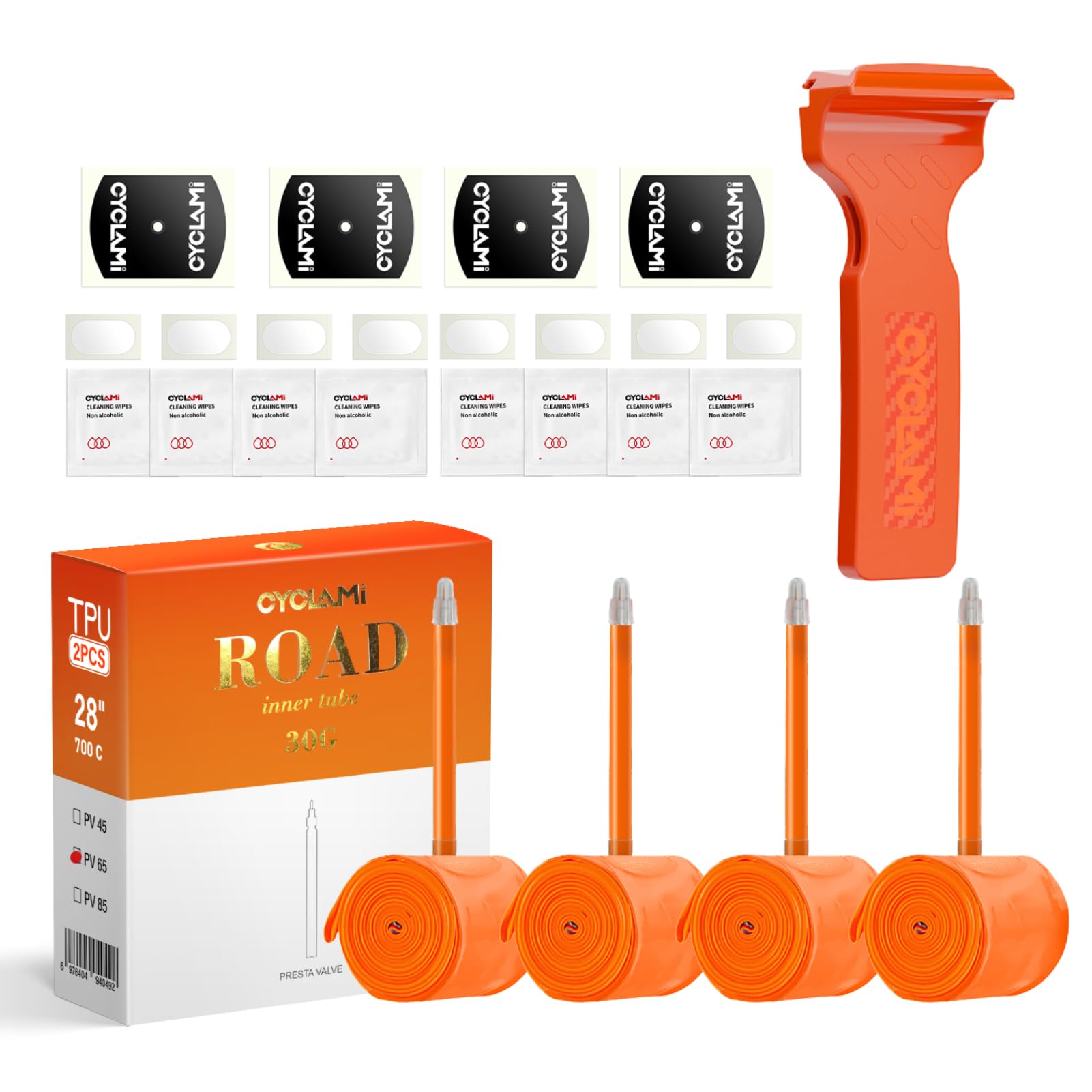 Set 4 Cyclami Camera d'Aria TPU Ultraleggera