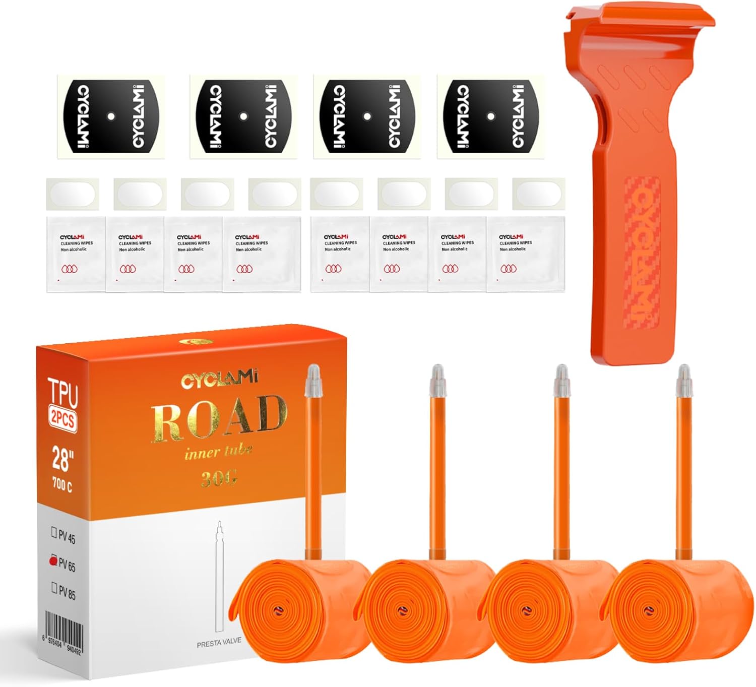 Set 4 Cyclami Camera d'Aria TPU Ultraleggera - immagine 1