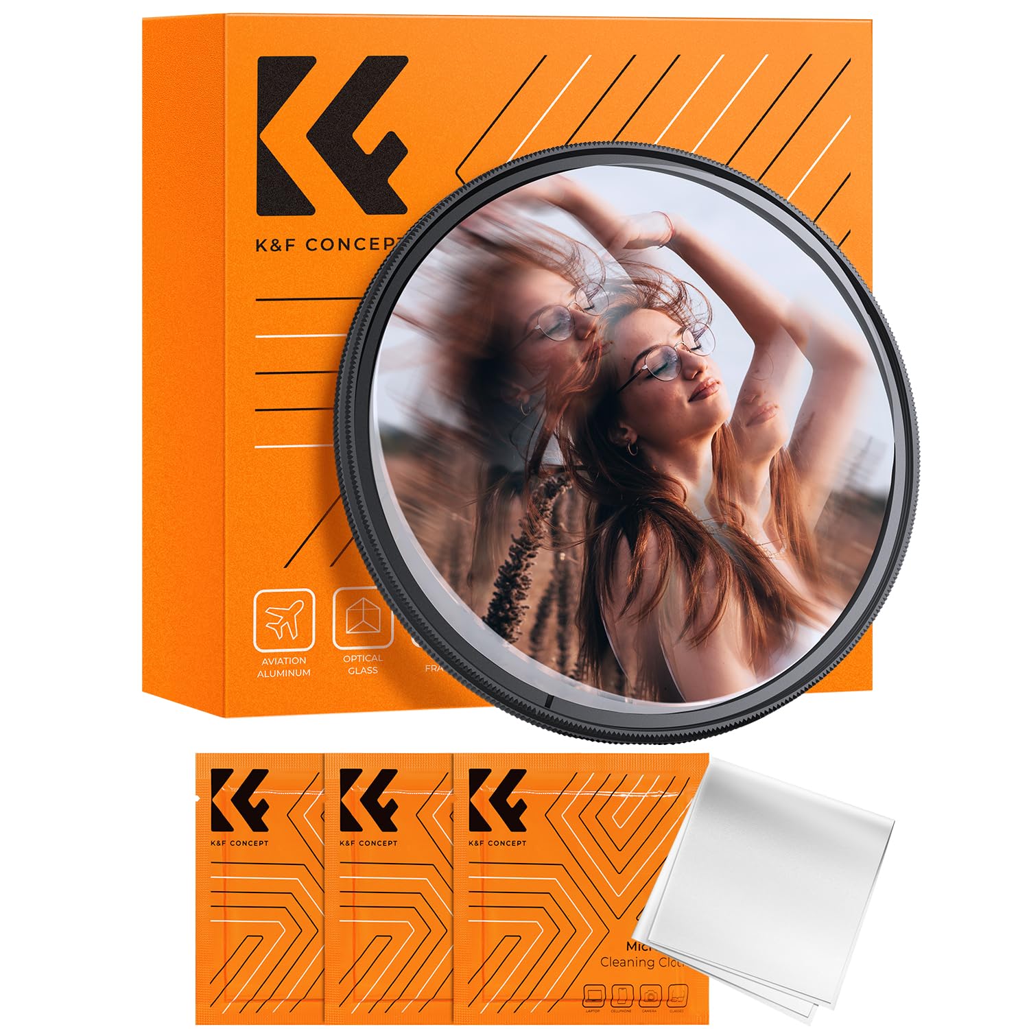 K&f Concept Nano-Bacis 67mm Filtro Prisma Lineare