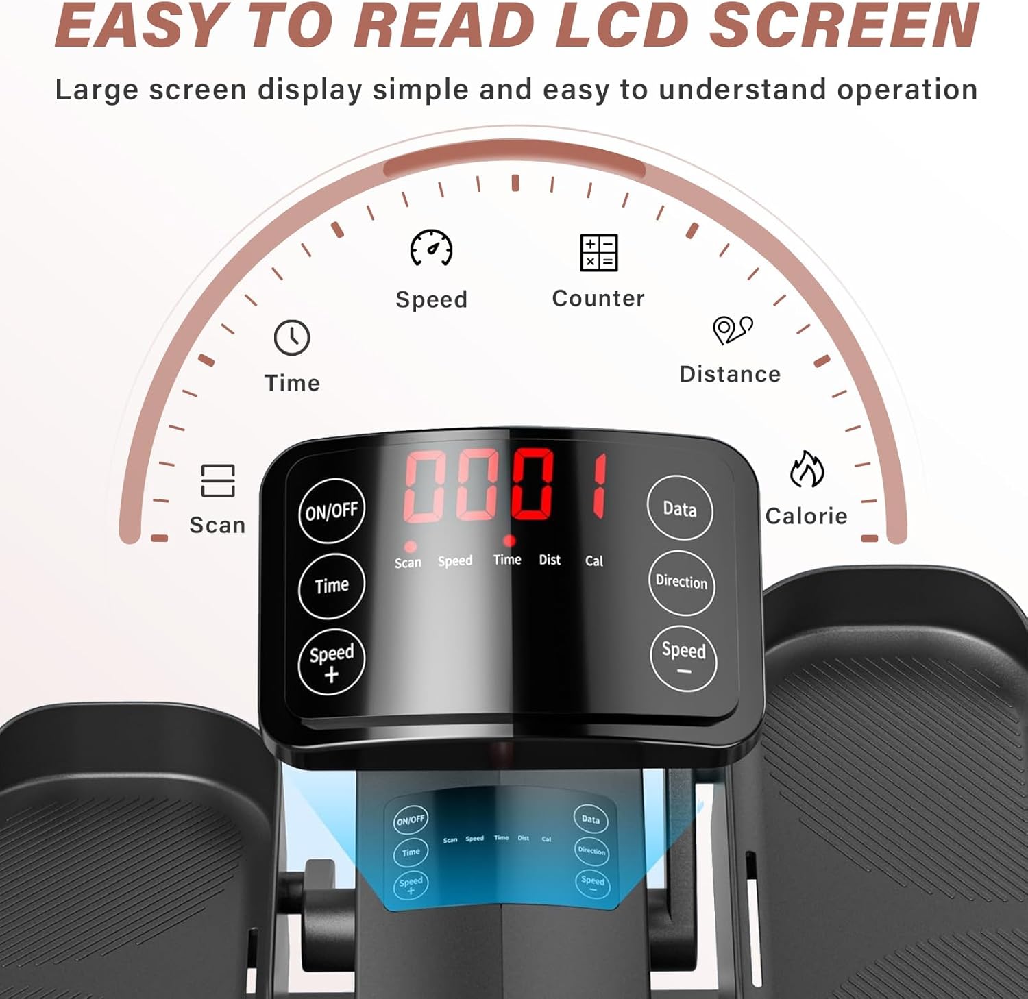Todo Trainer Ellittico da Scrivania Elettrico - immagine 5