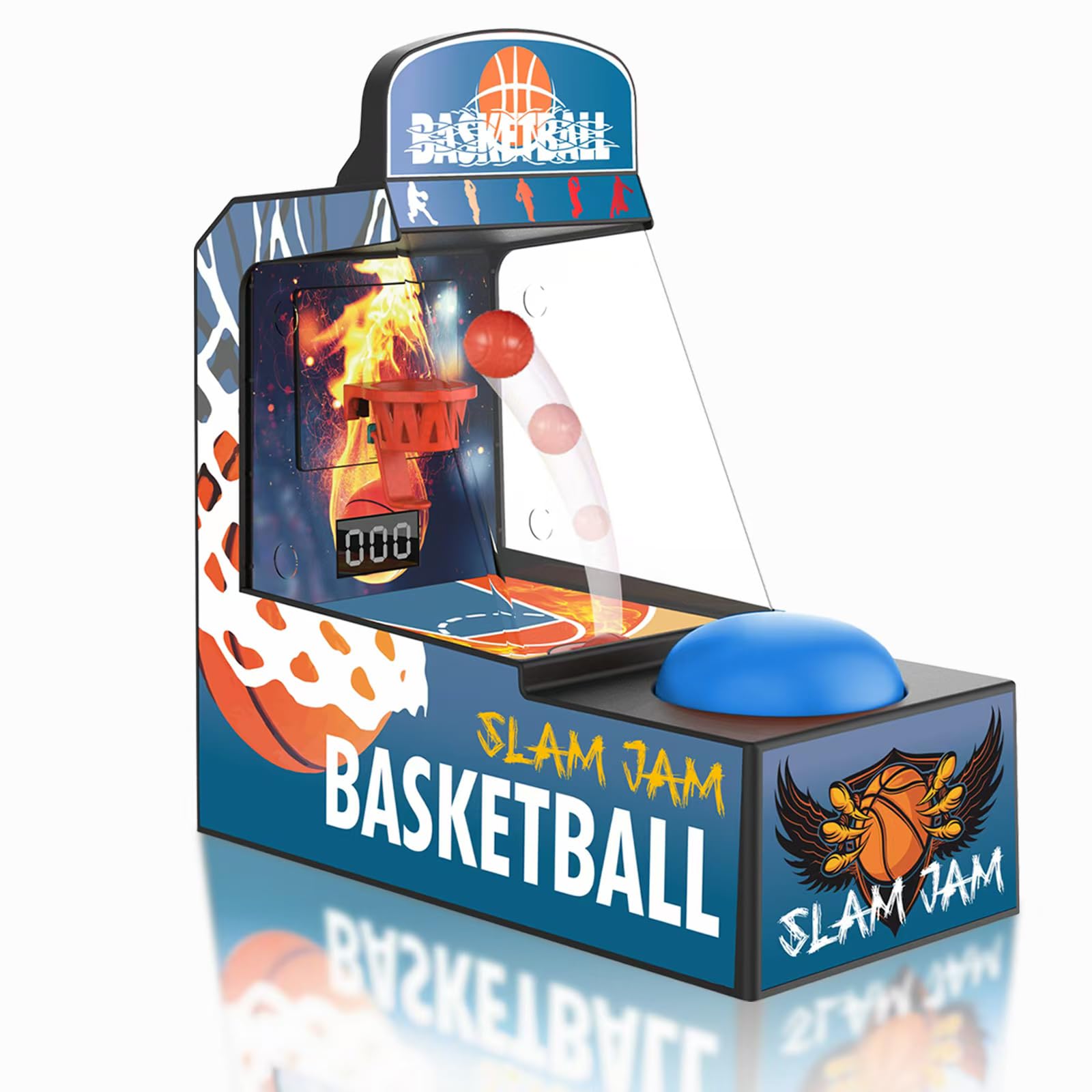 Mini giochi di basket, giocattoli da basket, gioco di basket da tavolo per bambini e adulti, giochi dascrivania per ufficio per adulti per ridurre lo stress, regali di basket