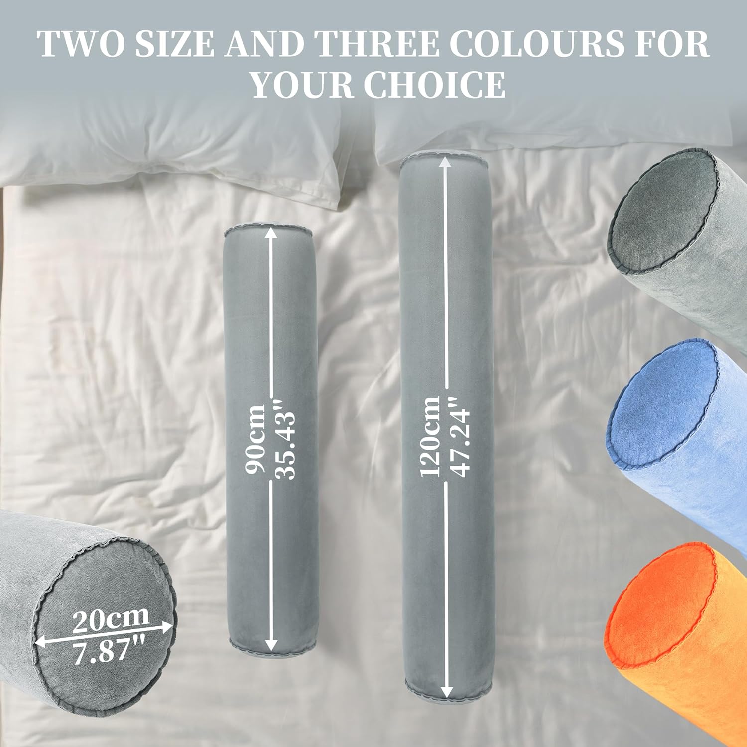 Ontyzz Cuscino Corpo Gonfiabile Lungo - immagine 2