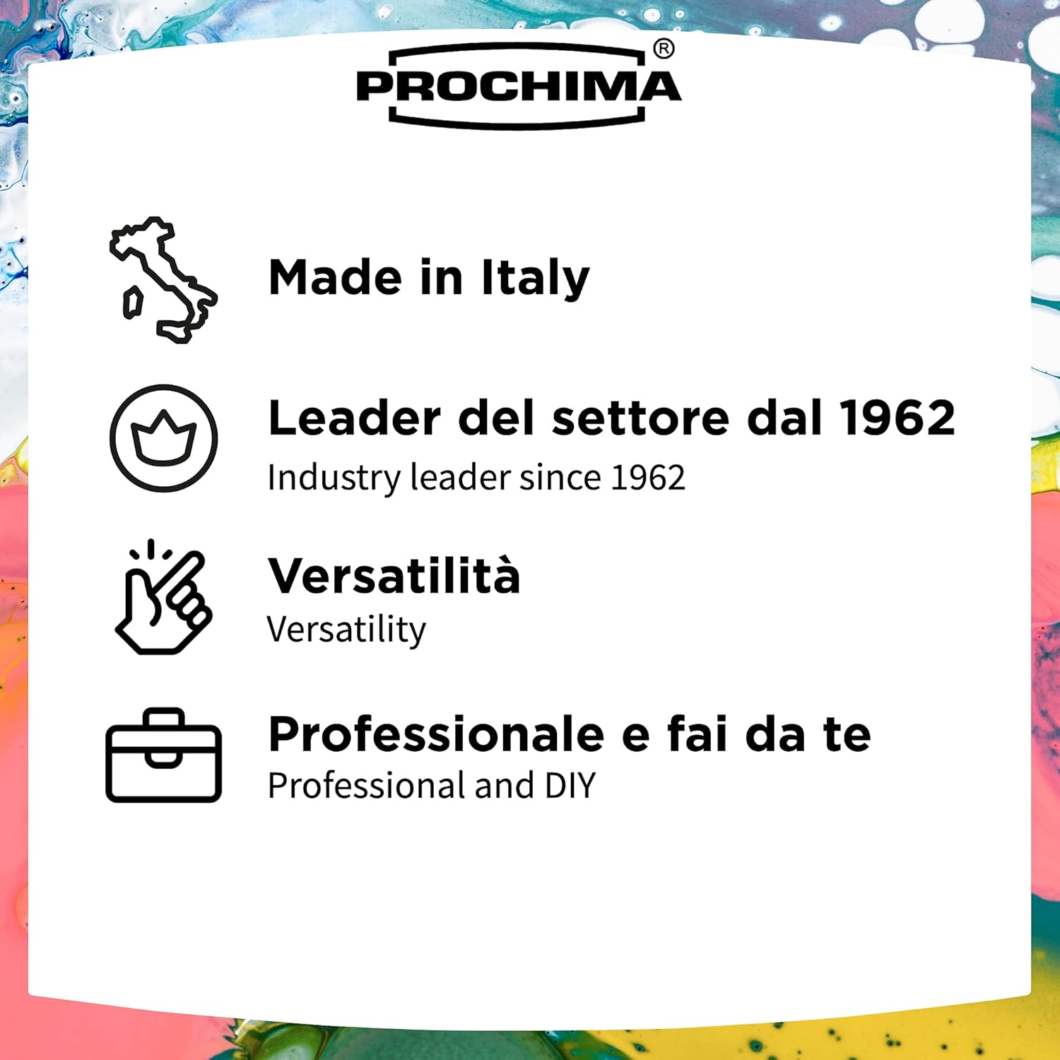 Prochima EM501K5 Latex, Trasparente, 5 KG - immagine 2