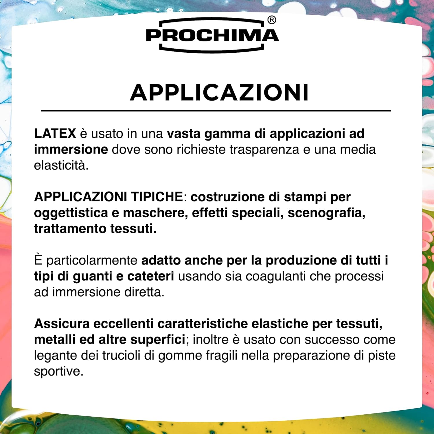 Prochima EM501K5 Latex, Trasparente, 5 KG - immagine 3