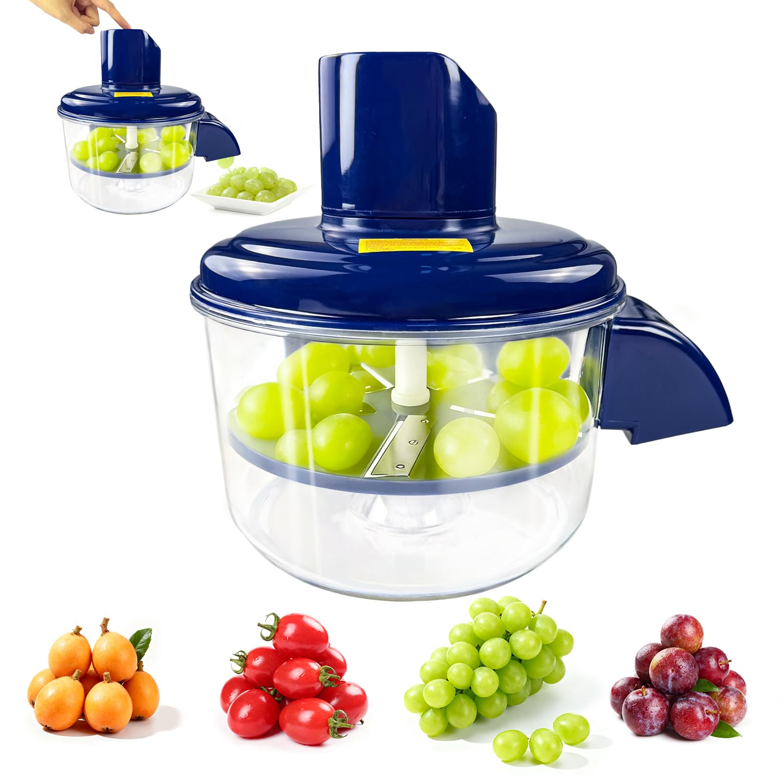 Sbucciatrice Elettrica per Uva Ricaricabile USB