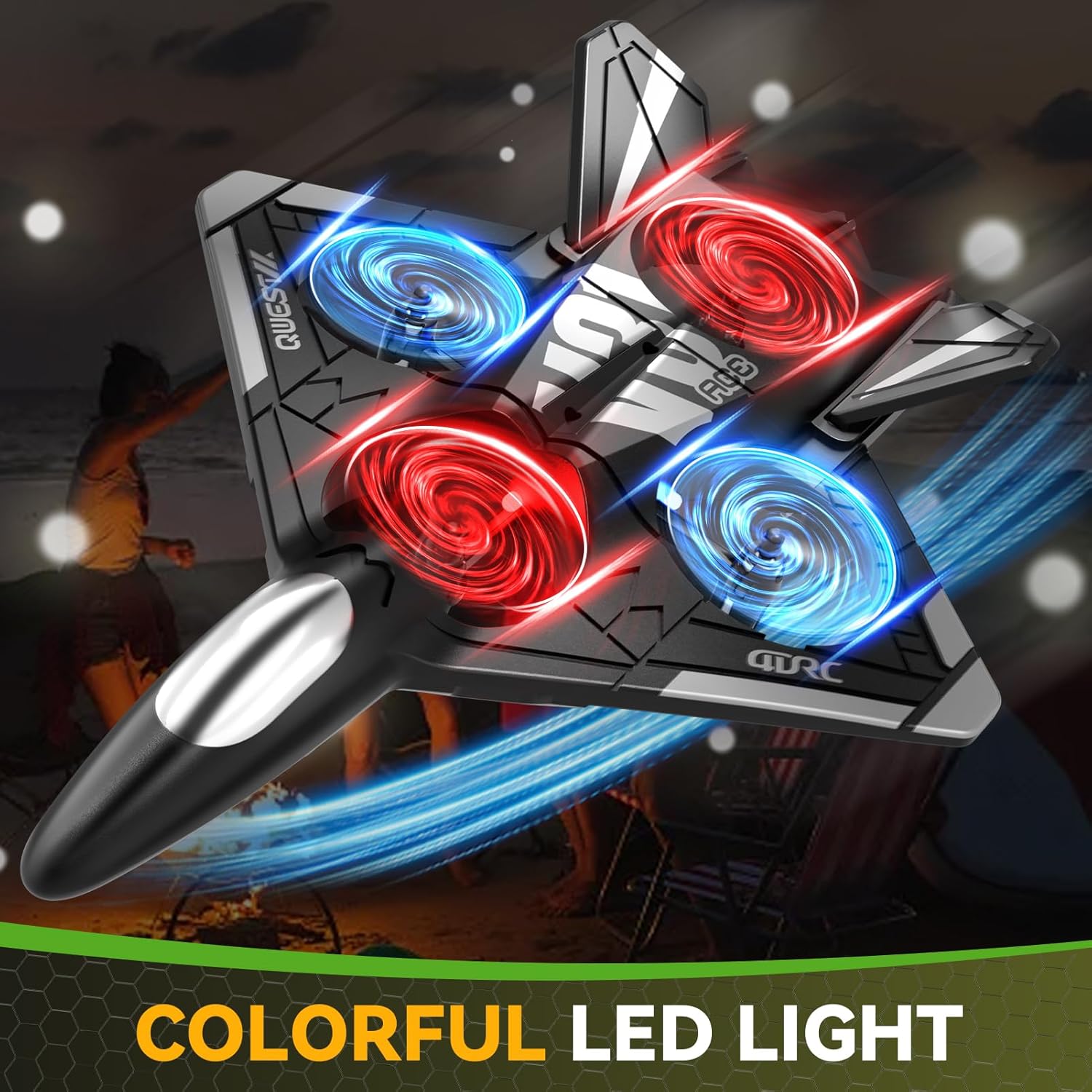 4DRC RC Aereo con Fotocamera per bambini principianti - immagine 2