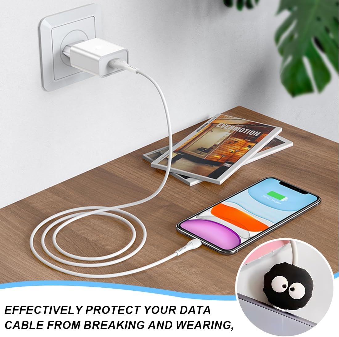 Cable Protector per Cavi Dati (8 Pezzi) - immagine 2