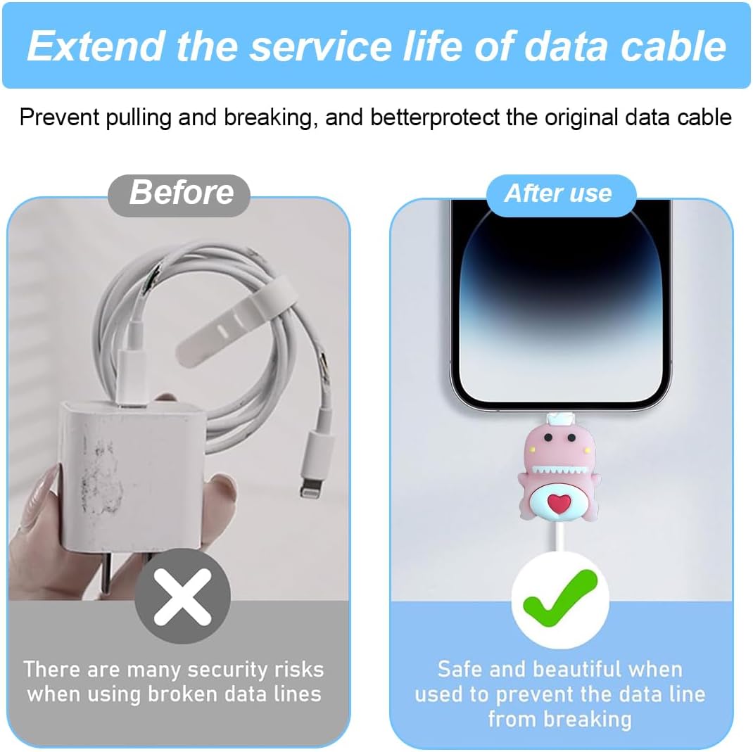 Cable Protector per Cavi Dati (8 Pezzi) - immagine 4