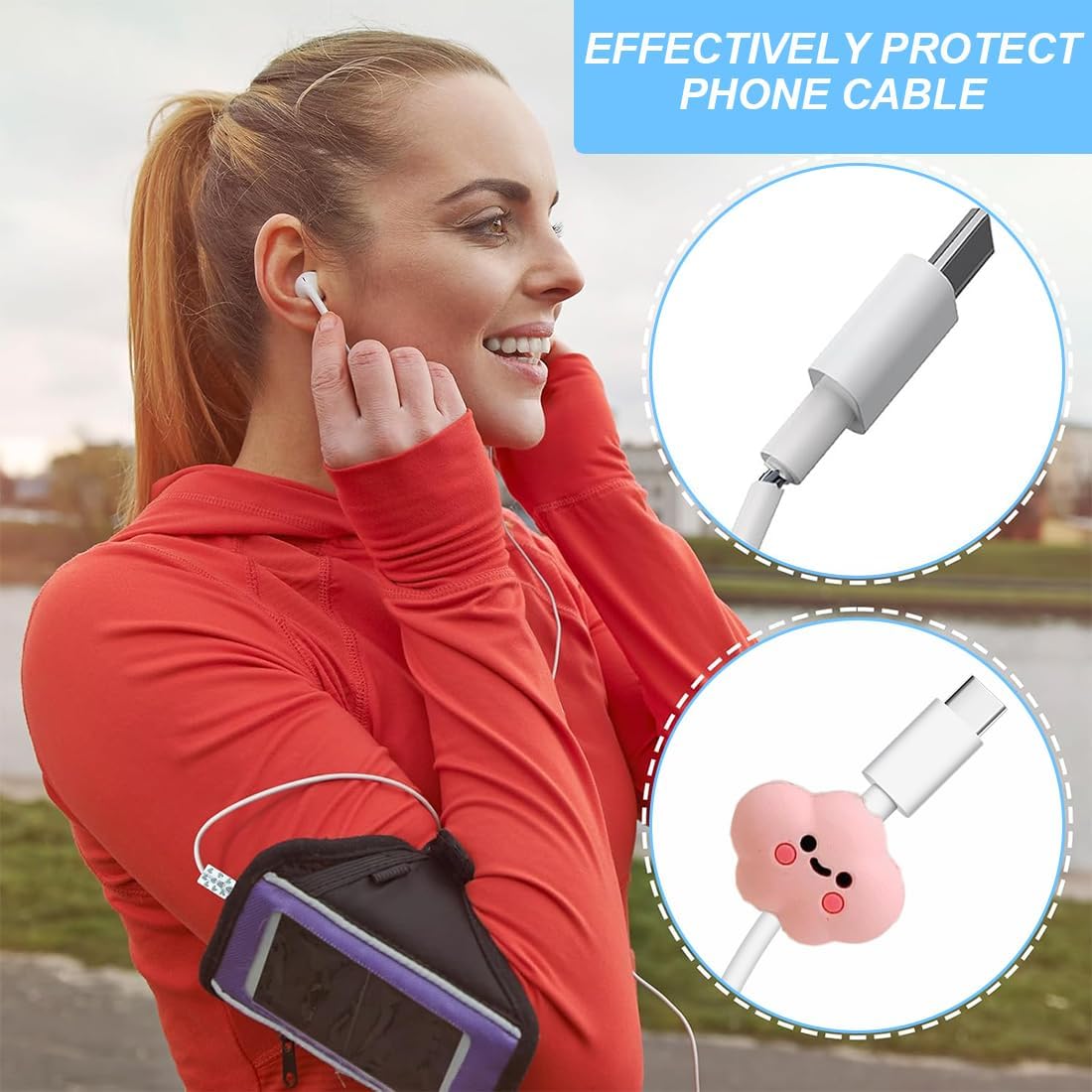 Cable Protector per Cavi Dati (8 Pezzi) - immagine 5