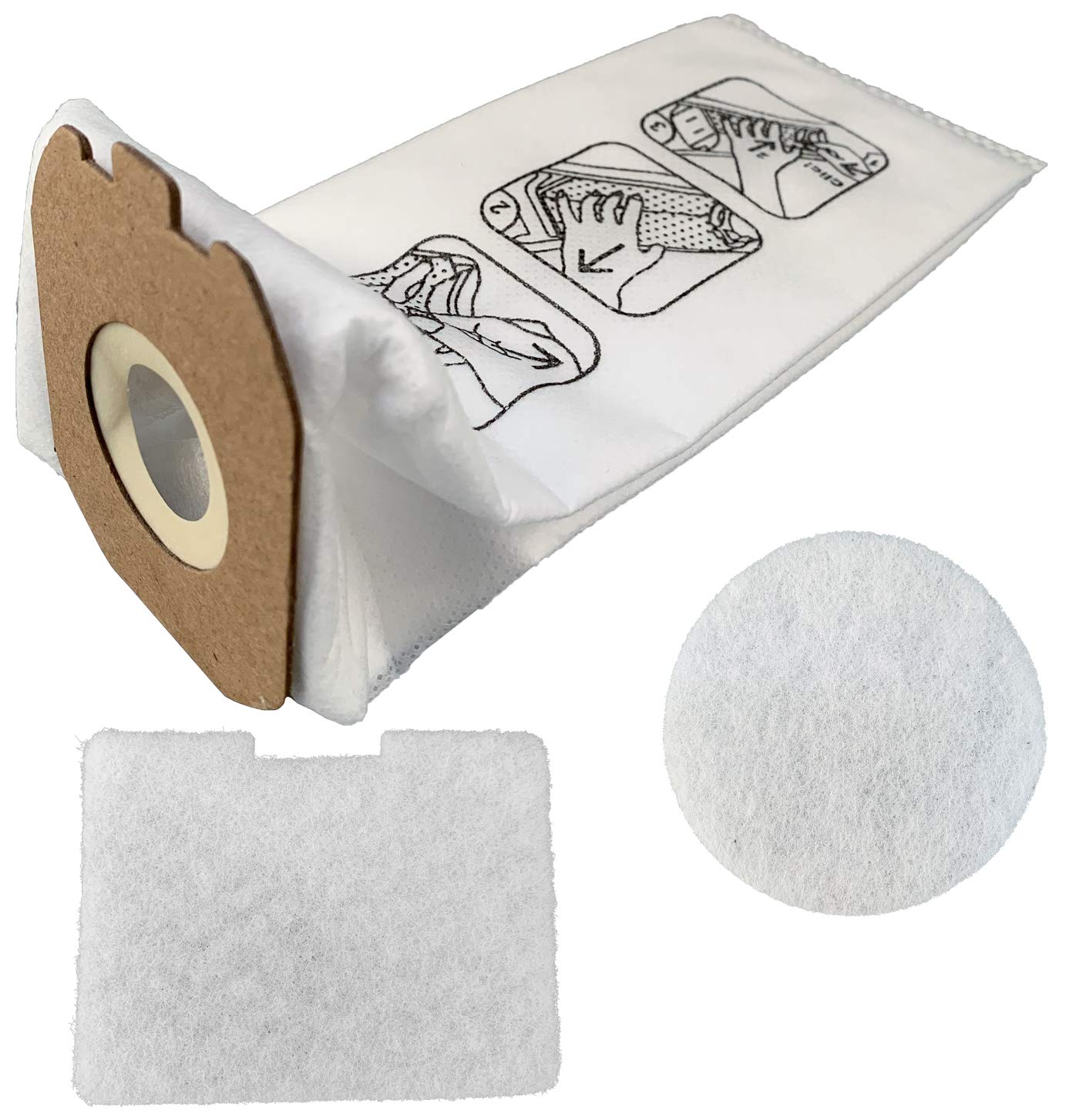 Sacchetti per Aspirapolvere Rowenta - 10 Pezzi