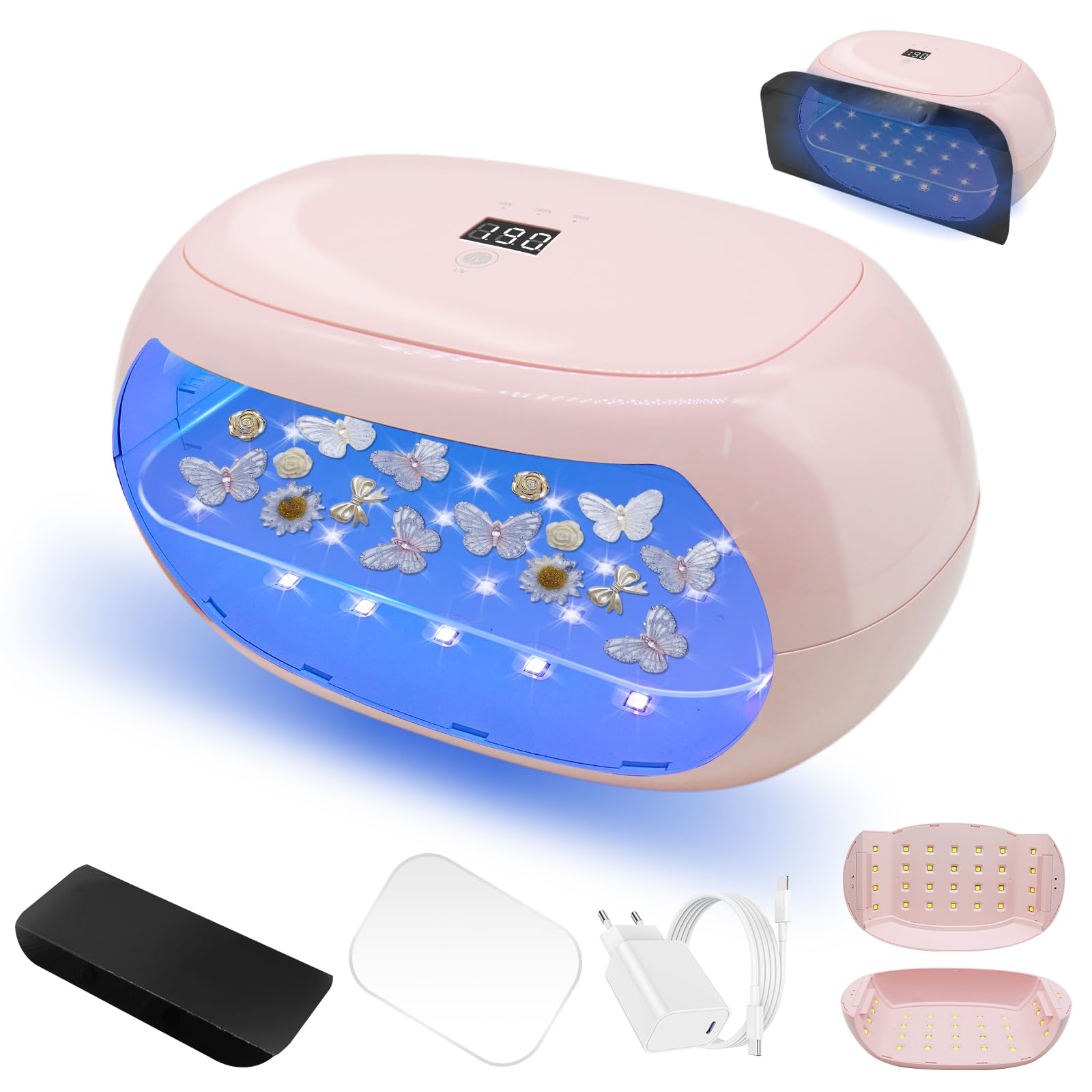 Kizaten Luce UV per Resina 60W con Display LED