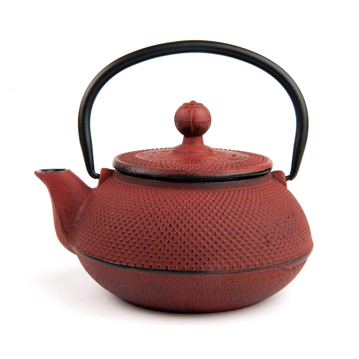 Vier NA034 Teiera in Ghisa Rossa 0.3 Litri