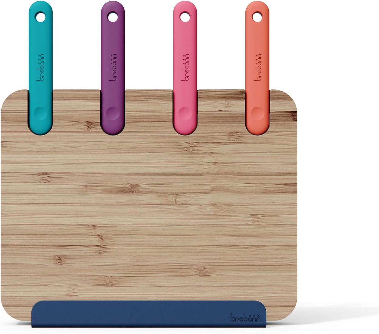 Trebonn Block Chopping Station - Set 4 Coltelli Giapponesi