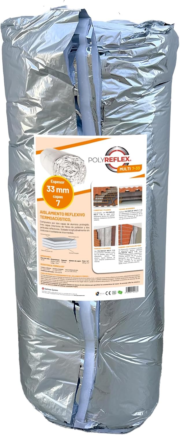 Polyreflex MULTI 7-33 - Isolante Termico 1,25x12m - immagine 1