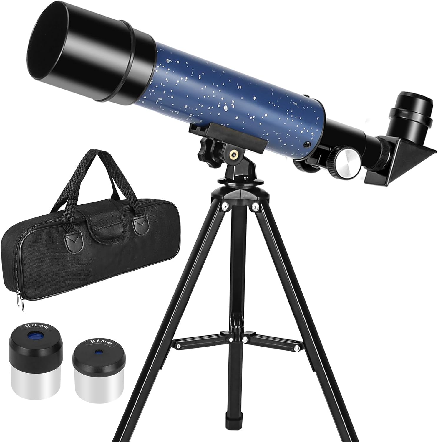 Telescopio da Viaggio 50mm, Lunghezza Focale 360mm - immagine 1