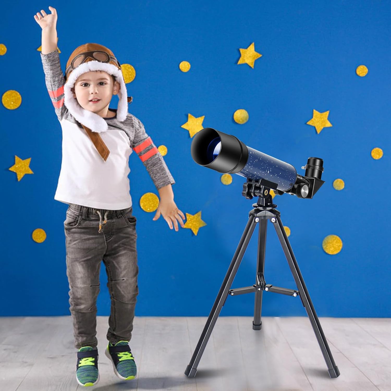 Telescopio da Viaggio 50mm, Lunghezza Focale 360mm - immagine 2