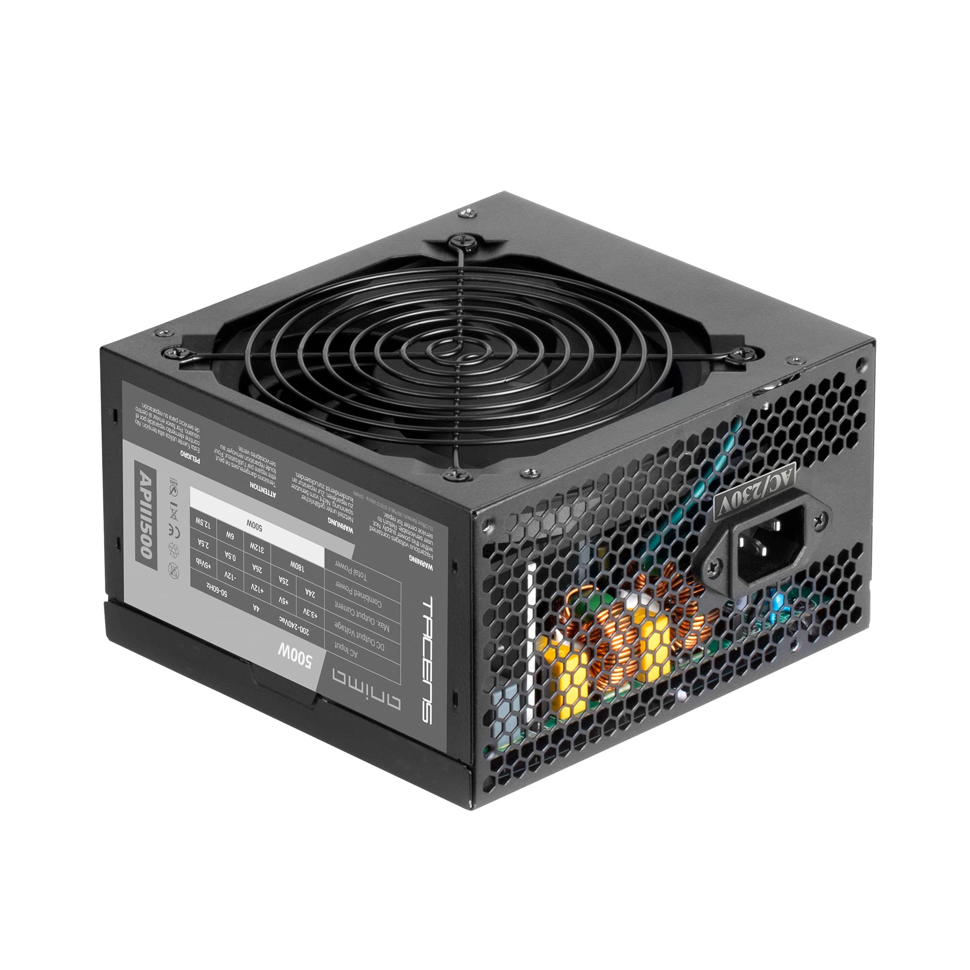 Tacens Anima APIII500 - Alimentatore PC ATX 500W