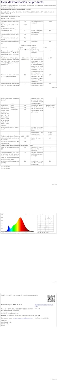 Klighten Lampada a Sospensione Cilindro GU10 50cm, Nera - immagine 9