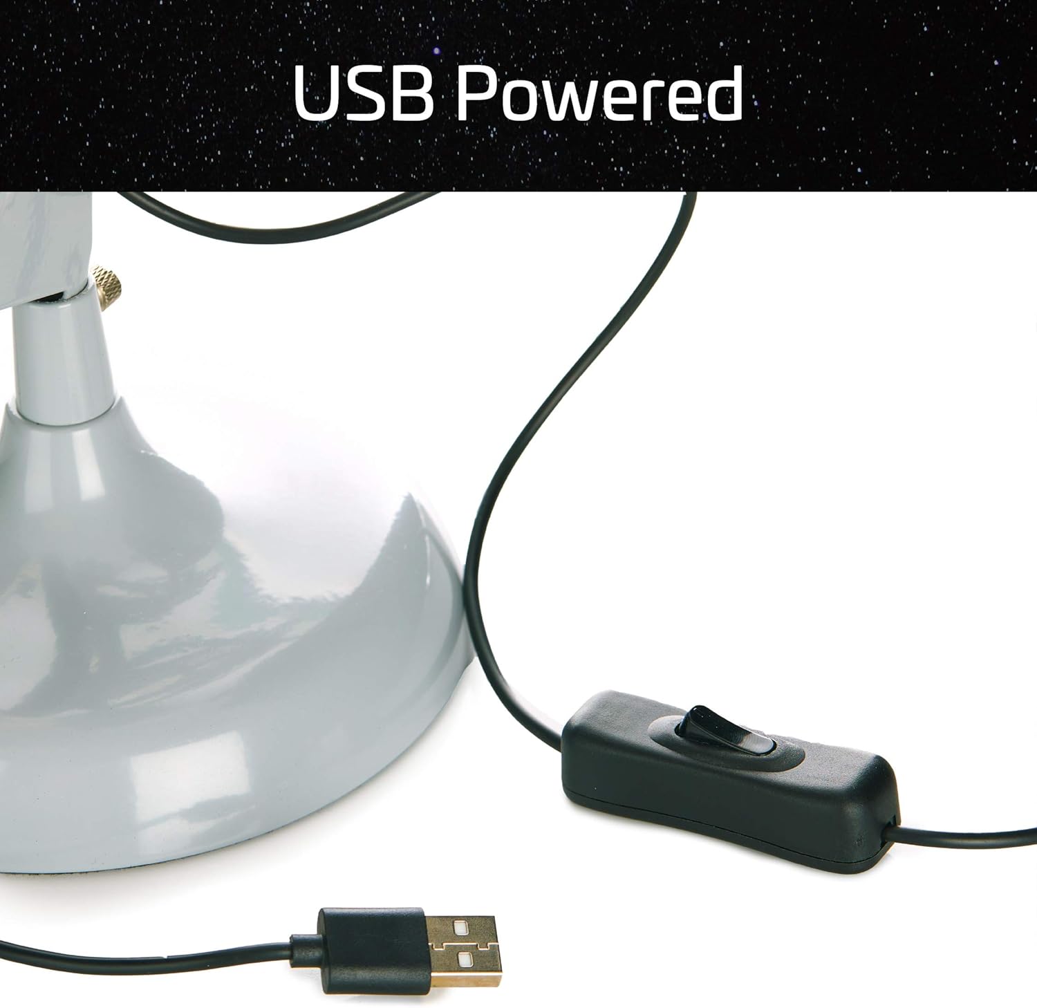 Star Wars Millennium Falcon Posable Desk Lamp, Grey - immagine 4