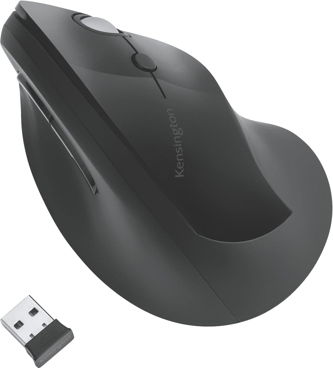 Kensington Mouse Pro Fit Ergo Wireless Verticale, Nero