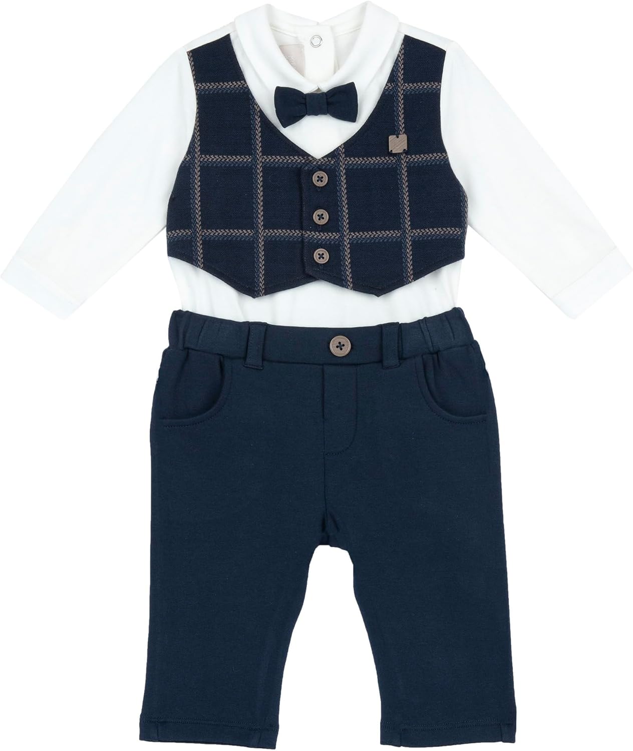 Chicco Completo Maglietta e Pantaloni Eleganti - immagine 1