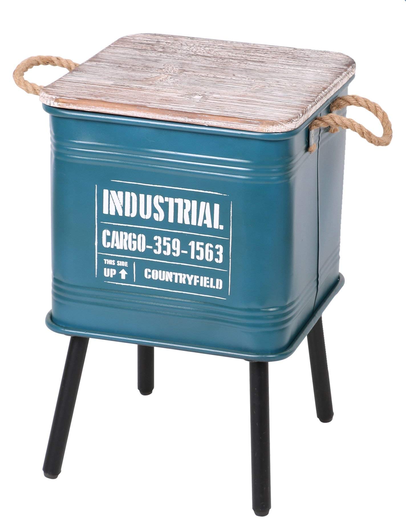 Urban Living Set di 2 tavolini in Metallo, TAUpa/Legno, Normal