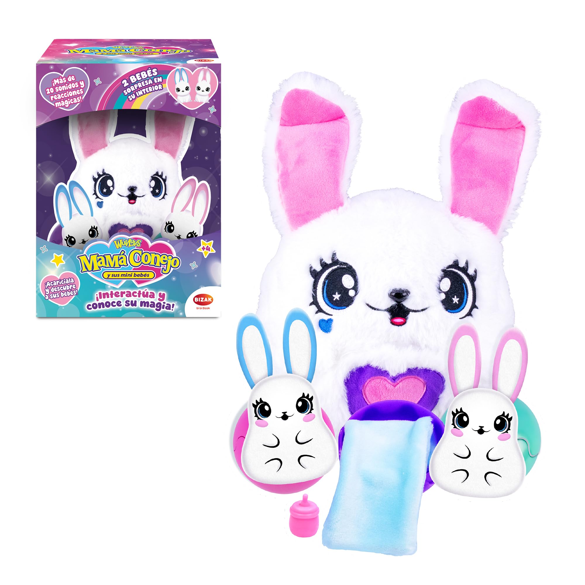 Bizak Mamma Coniglio e Suoi Mini Baby Sorpresa