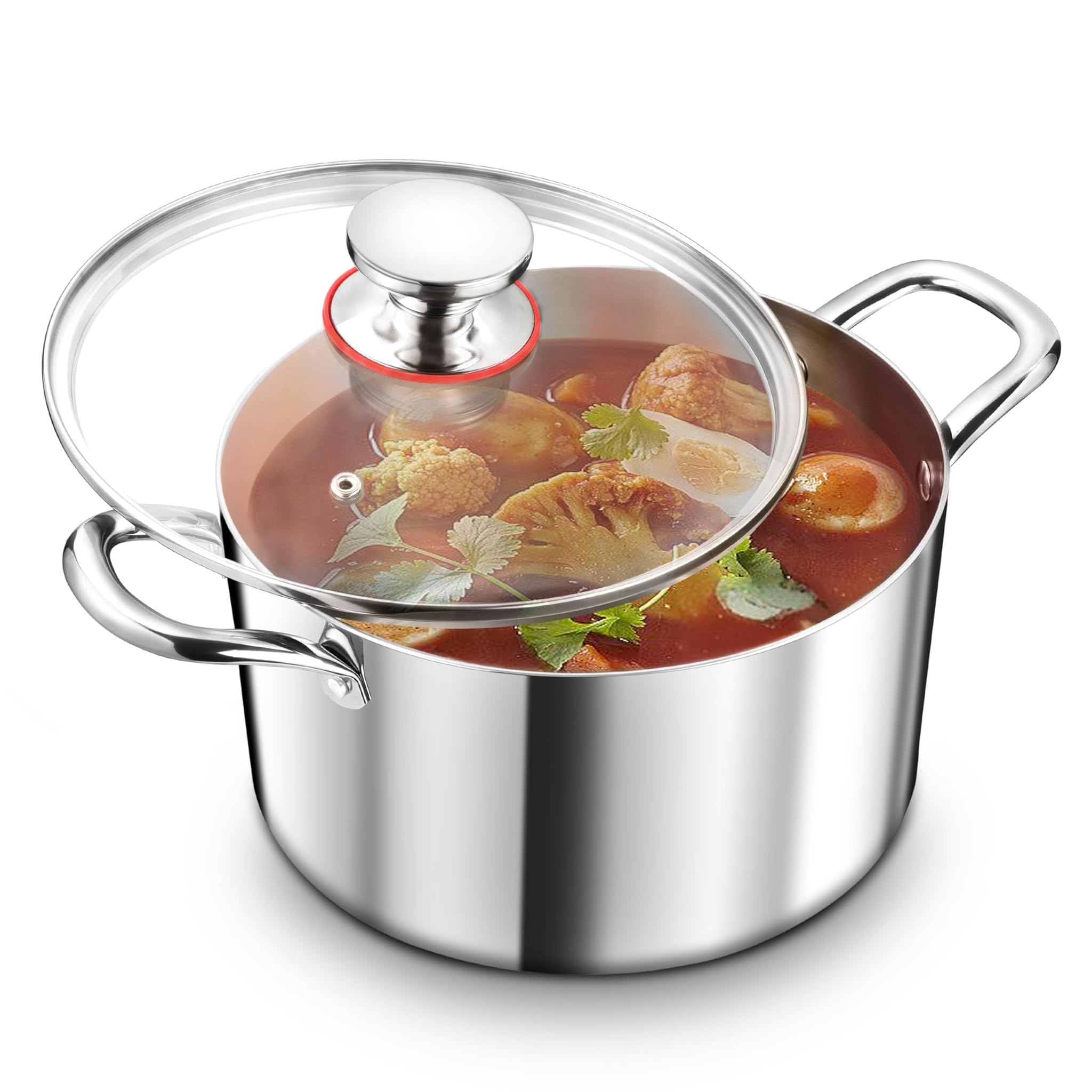 Teamfar Pentola Grande 26cm in Acciaio Edea 6,6L