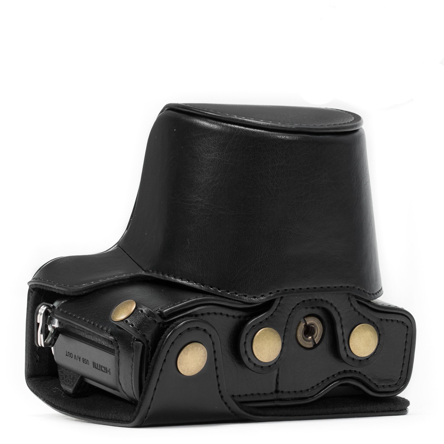 MegaGear Mg636 Custodia in Finta Pelle per Olympus OM-D