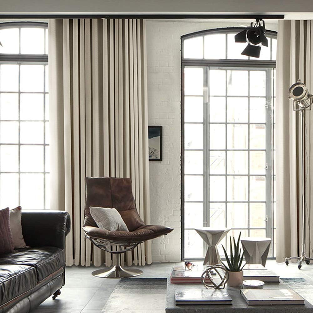 Increway Nastro per Tende 10m con Occhielli, Bianco - immagine 7