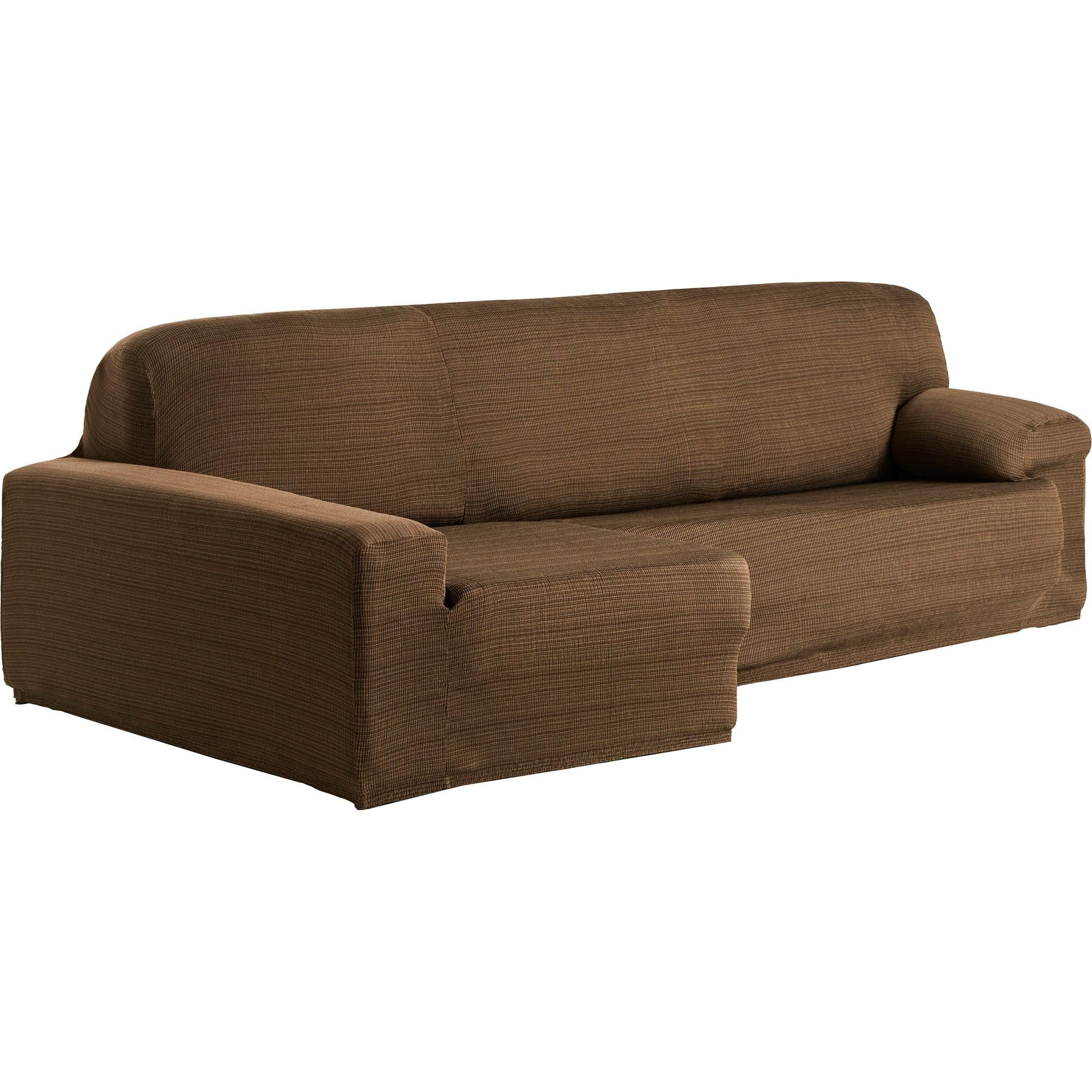ECOMMERC3 Copridivano Chaise Longue Bracciolo Lungo Sinistro