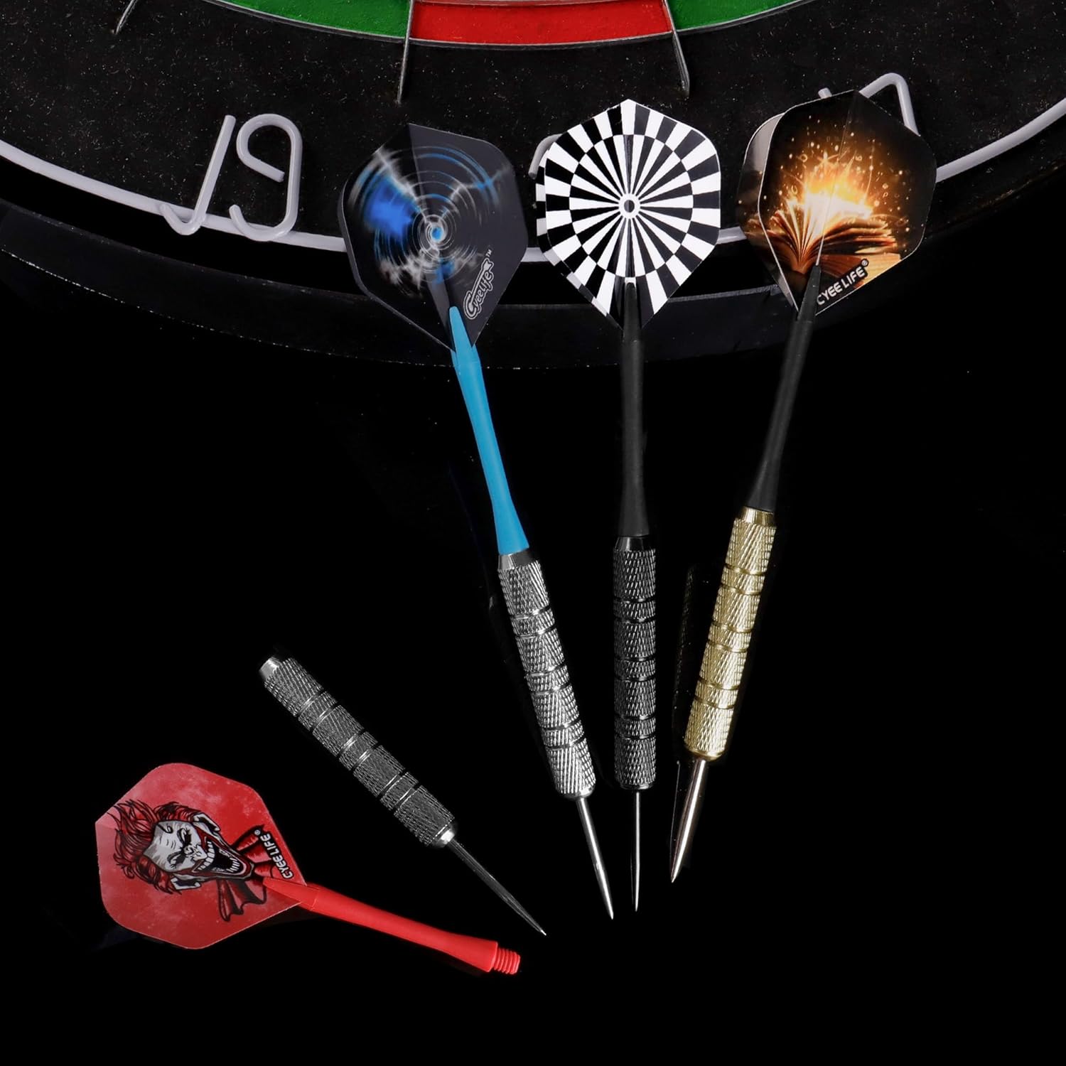 CyeeLife Freccette Professionali con Punta in Metallo (18 Pezzi) - immagine 8