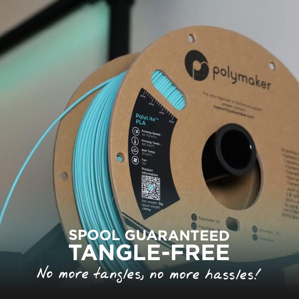 Polymaker PolyLite PLA Verde - 1.75mm - 1kg - immagine 2