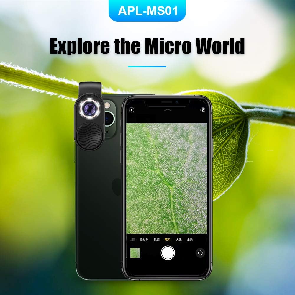 Apexel 100x Mini Microscopio per Smartphone - immagine 2