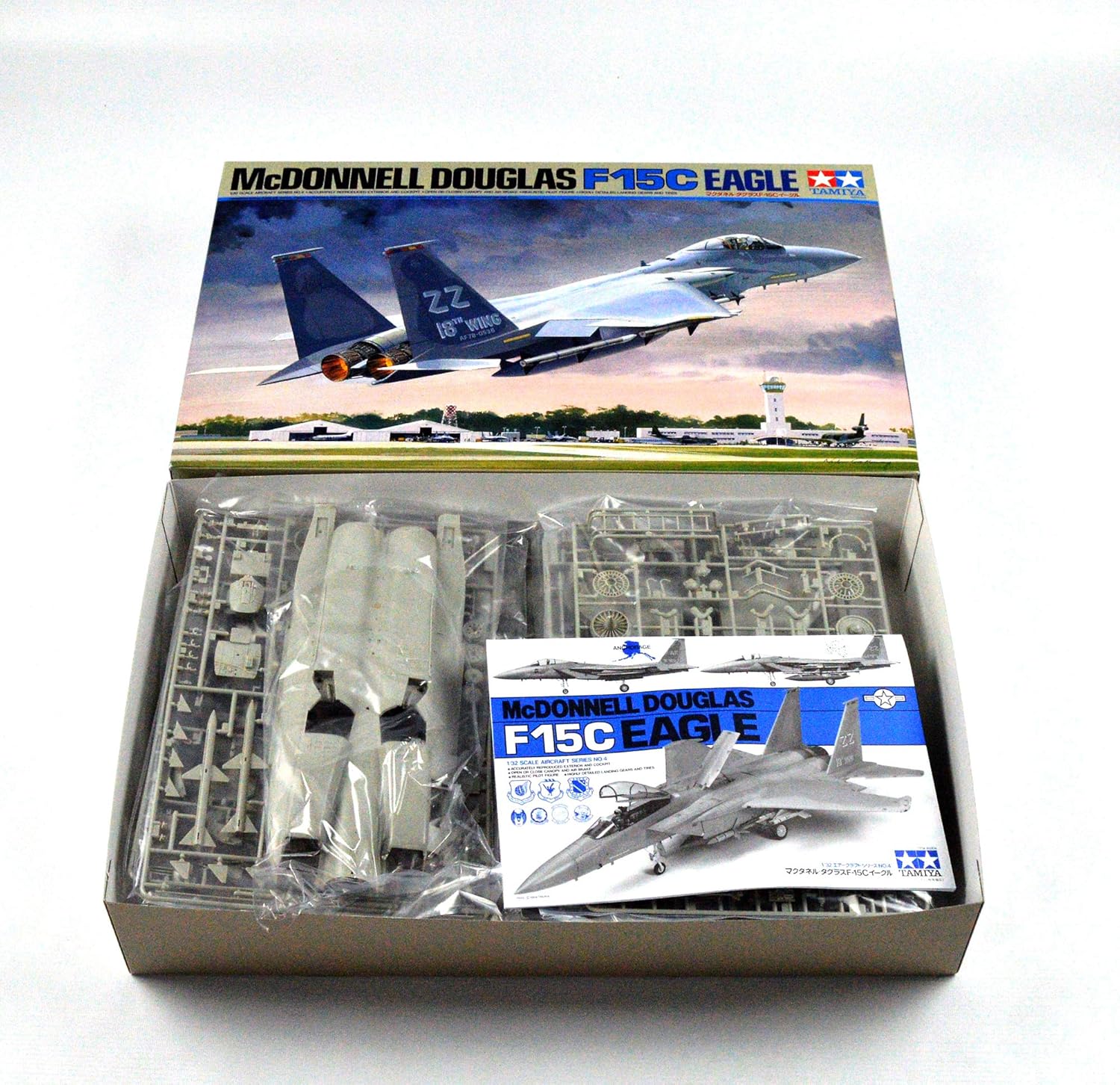 TAMIYA Modelli McDonnell Douglas F-15C Eagle Model Kit - immagine 2