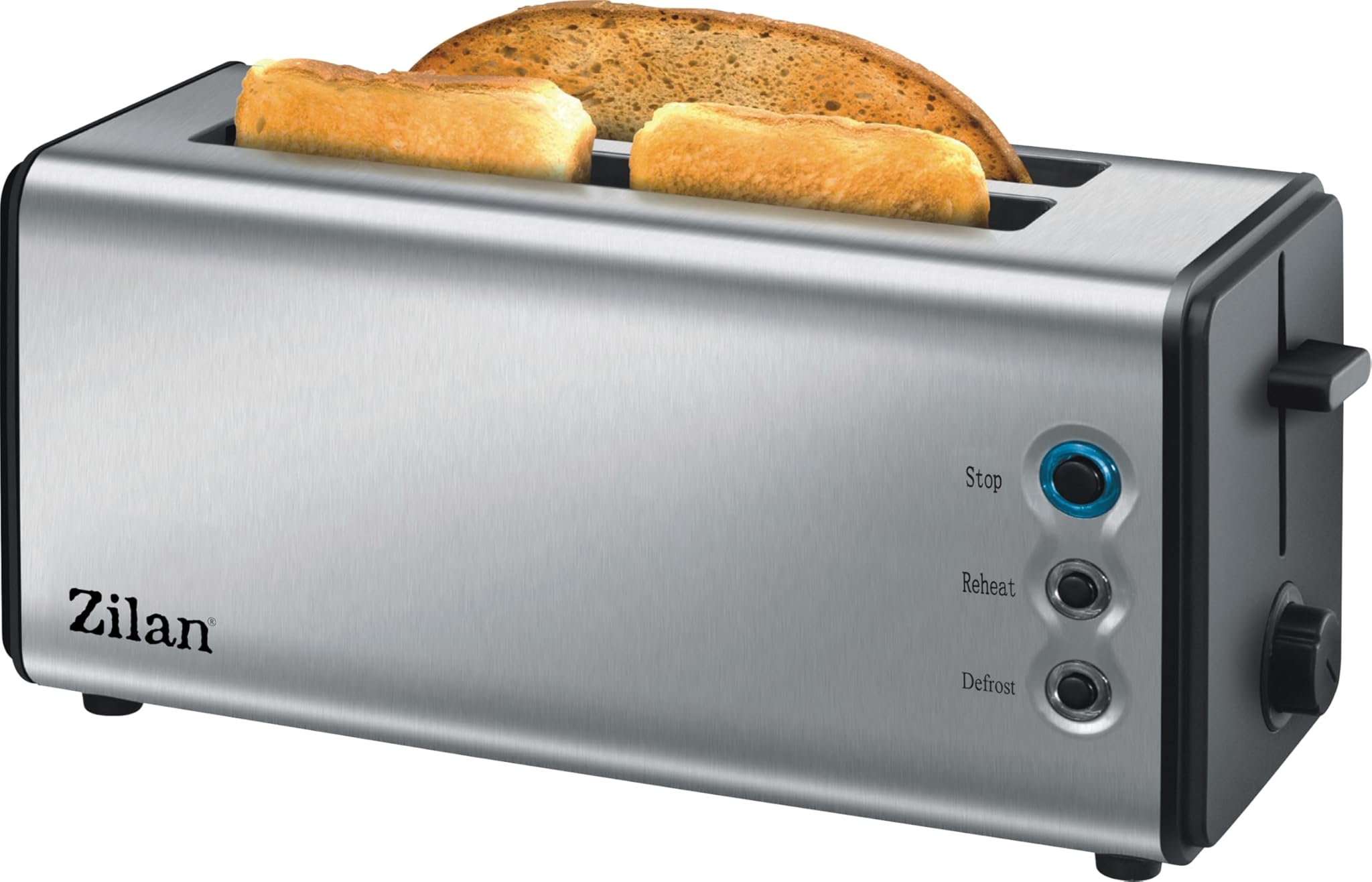 Zilan Tostapane Automatico a Fessura Lunga 4 Fette XXL