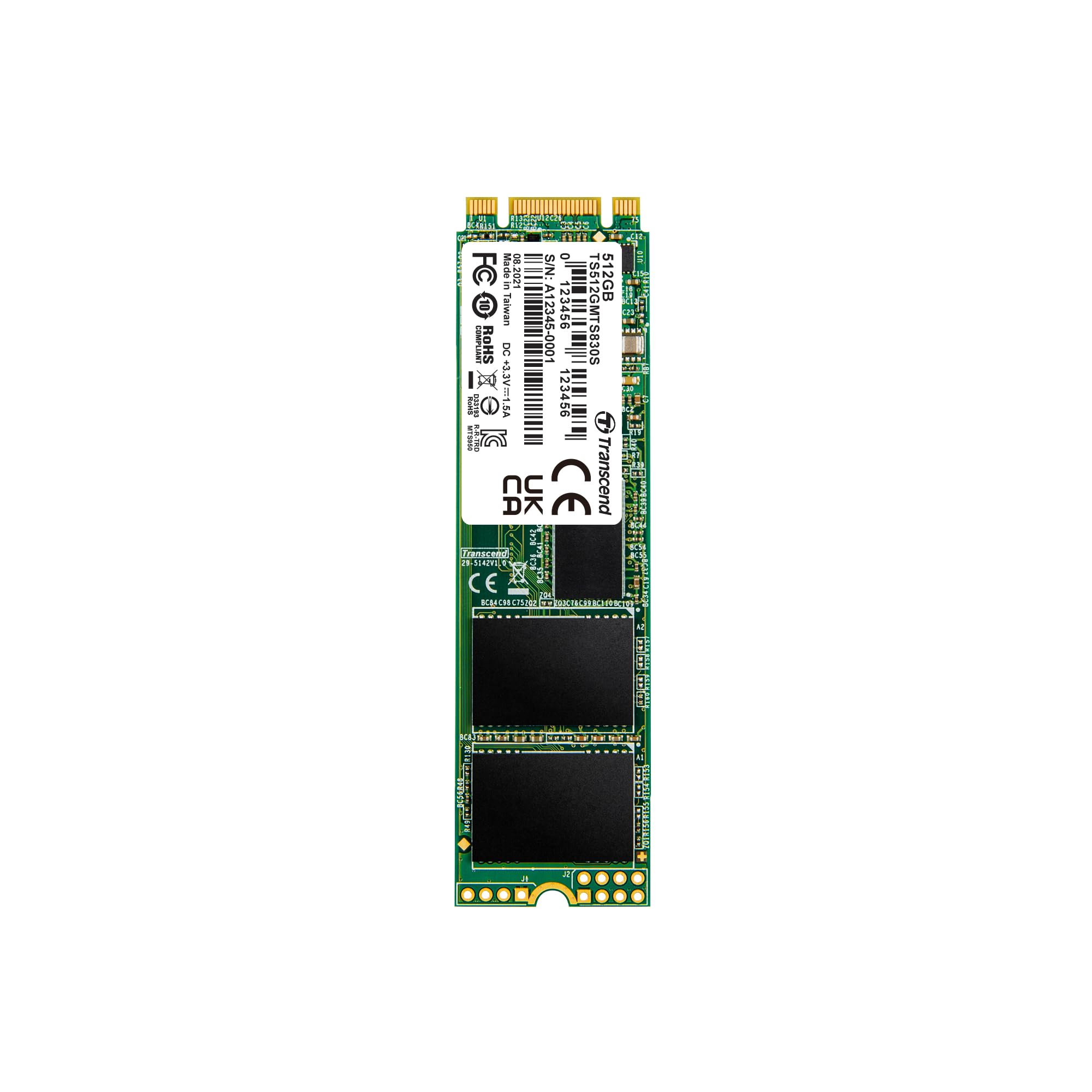 Transcend TS512GMTS830S - SSD Interno 512 GB M.2 830S