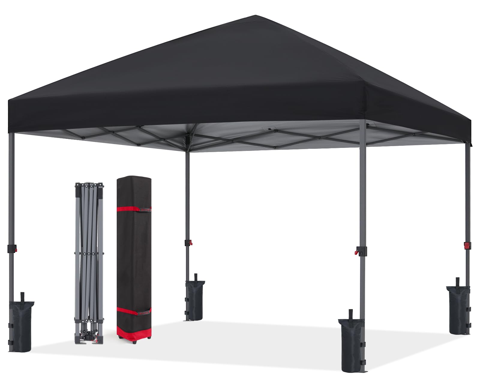 Abccanopy Tenda Parasole Gazebo 10x10 Facile Elevamento