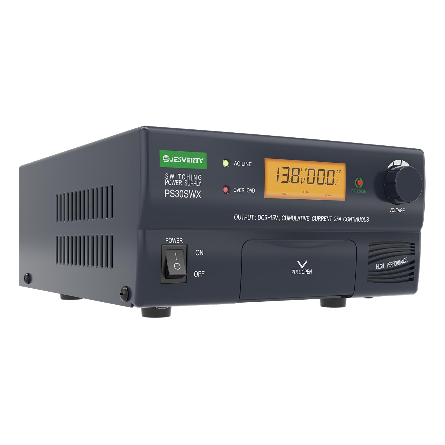 PS-30SWX Alimentatore da Banco Regolato 13,8V 30A