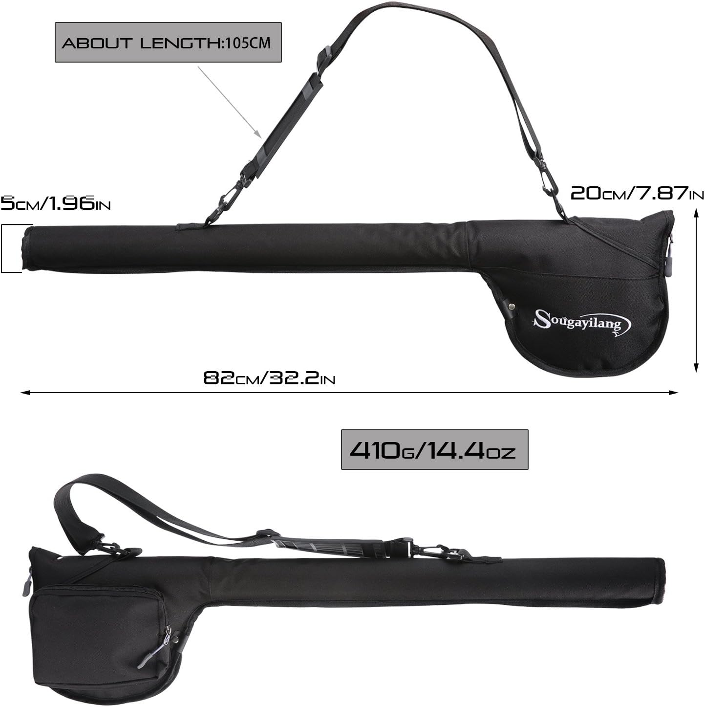 Sougayilang Combo Canna e Mulinello Pesca a Mosca - immagine 5