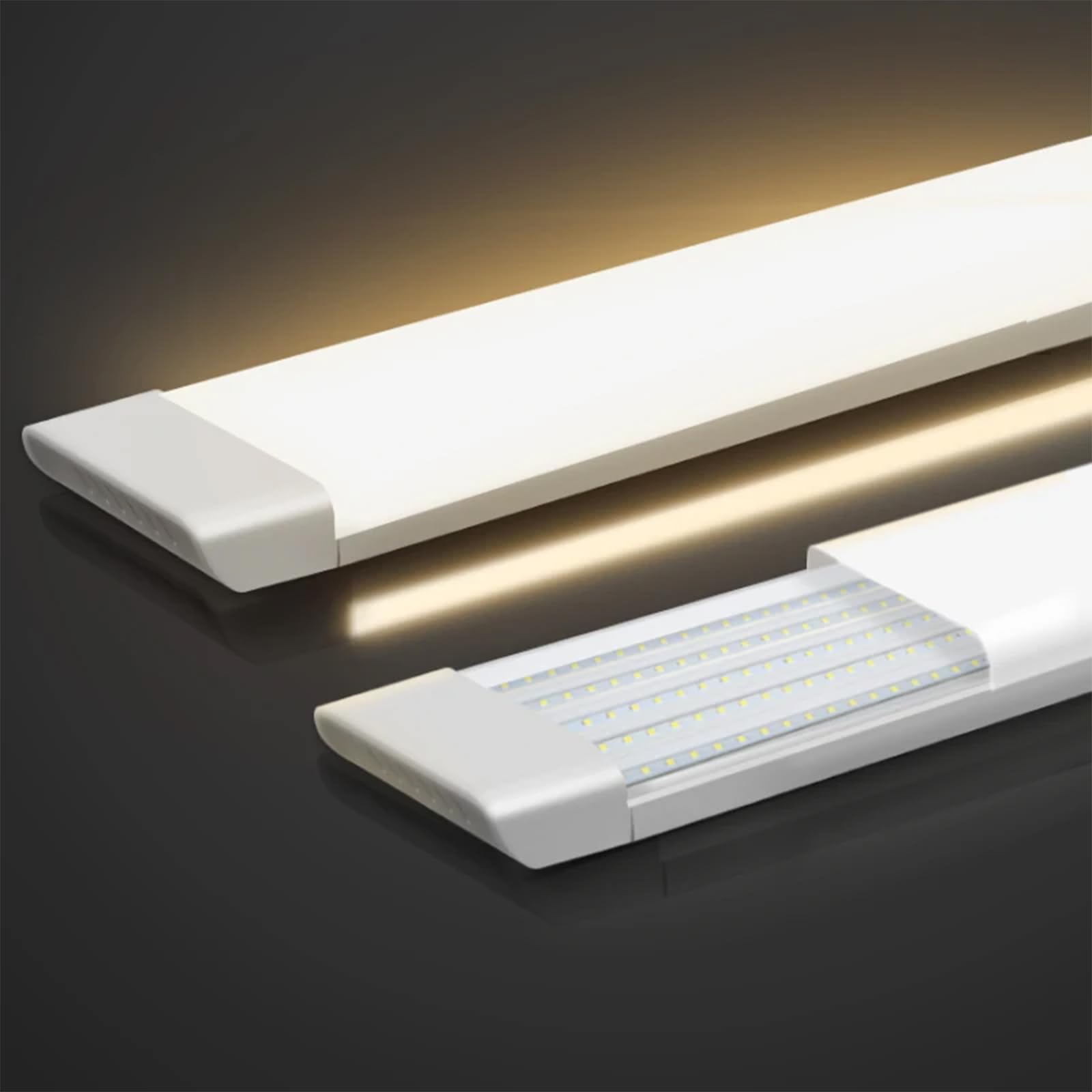 Voltix 2 Plafoniere LED Soffitto 54W 120cm