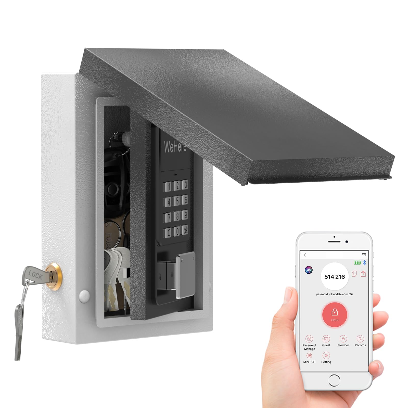 Wehere OTP Share Smart LockBox per Chiavi