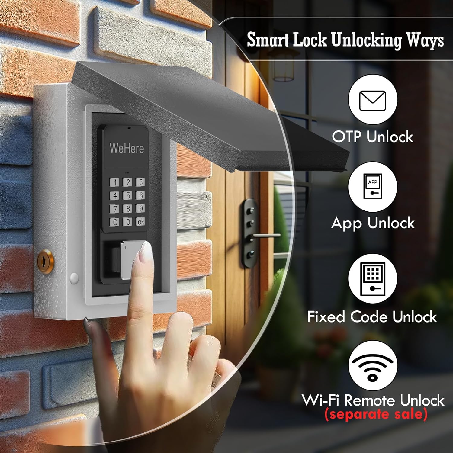 Wehere OTP Share Smart LockBox per Chiavi - immagine 2