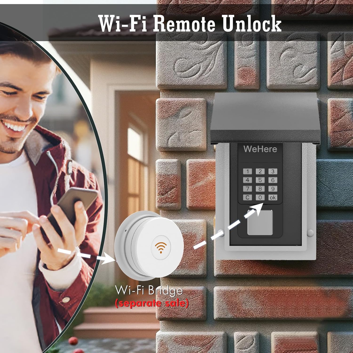 Wehere OTP Share Smart LockBox per Chiavi - immagine 3