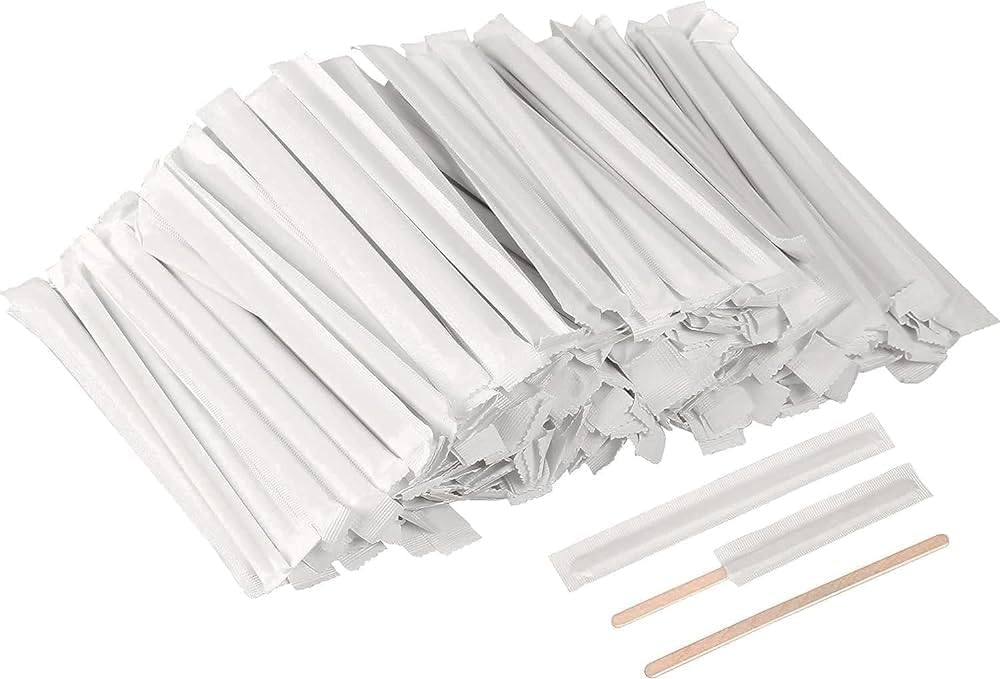 Agitatori per Caffè in Legno 11cm, 500 Pezzi - immagine 1